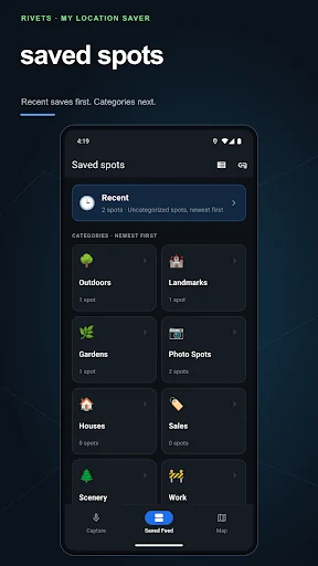 My Location Saver screenshot 1 from Google Play