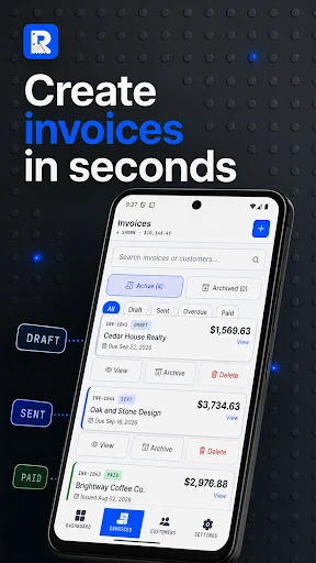 Simple Invoice Maker screenshot 2 from Google Play