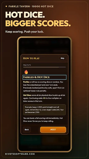Farkle Tavern screenshot 2 from Google Play